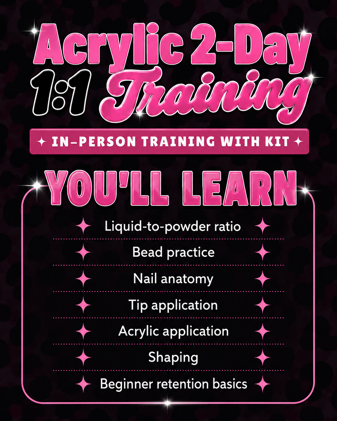 Acrylic Training With Kit