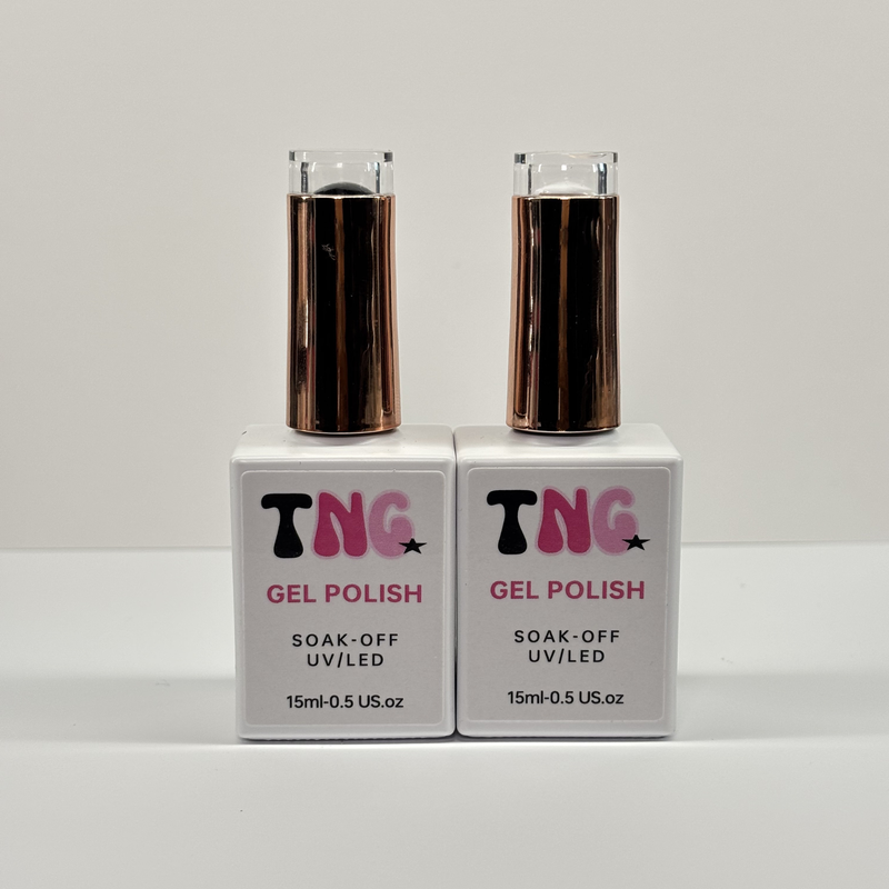 Super Coverage black and white Gel Polishes