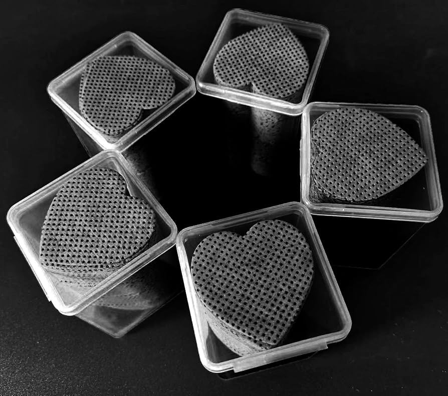 1000PC Heart-Shaped Lint-Free Nail Wipes