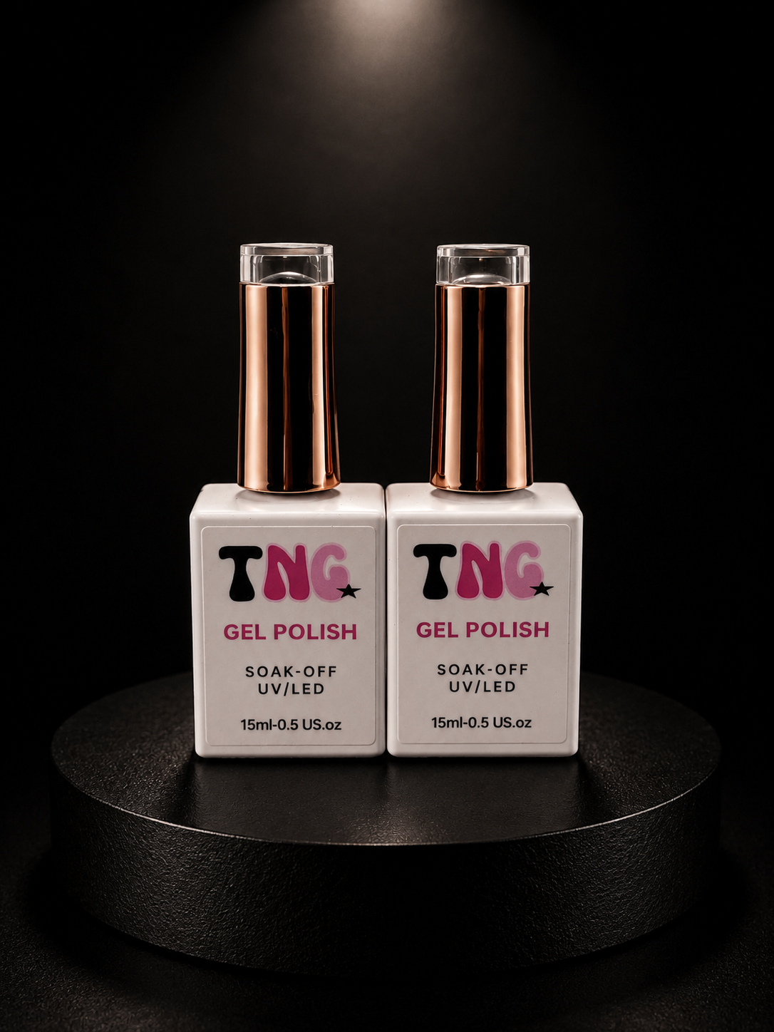 Super Coverage black and white Gel Polishes