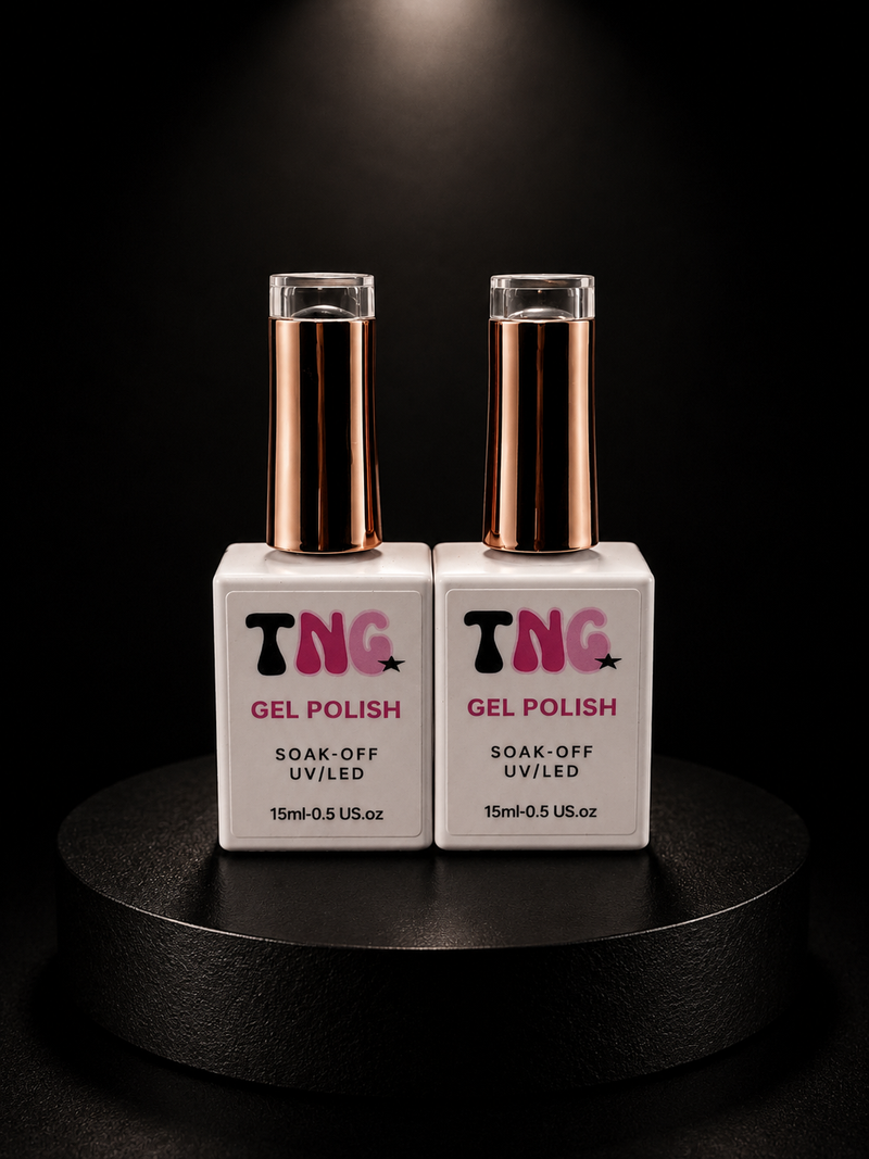 Super Coverage black and white Gel Polishes