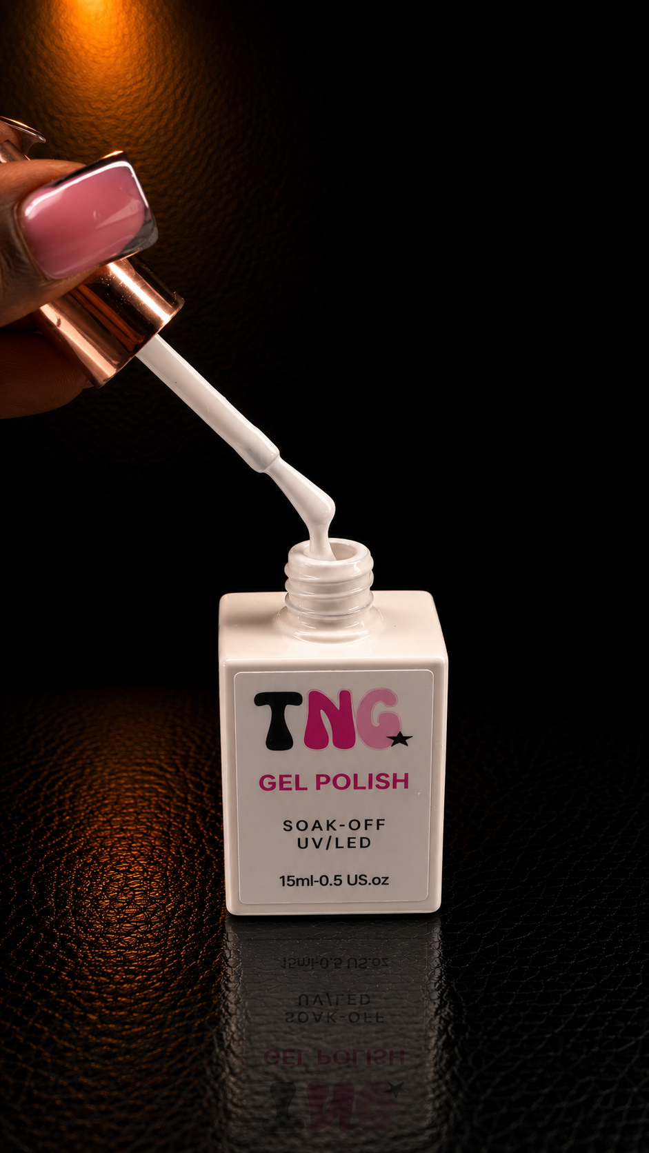 Super Coverage black and white Gel Polishes