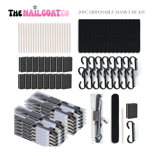 20PC Disposable Manicure Kit