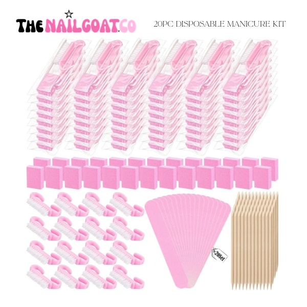 20PC Disposable Manicure Kit