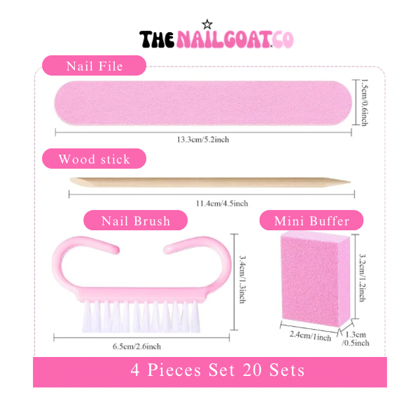 20PC Disposable Manicure Kit